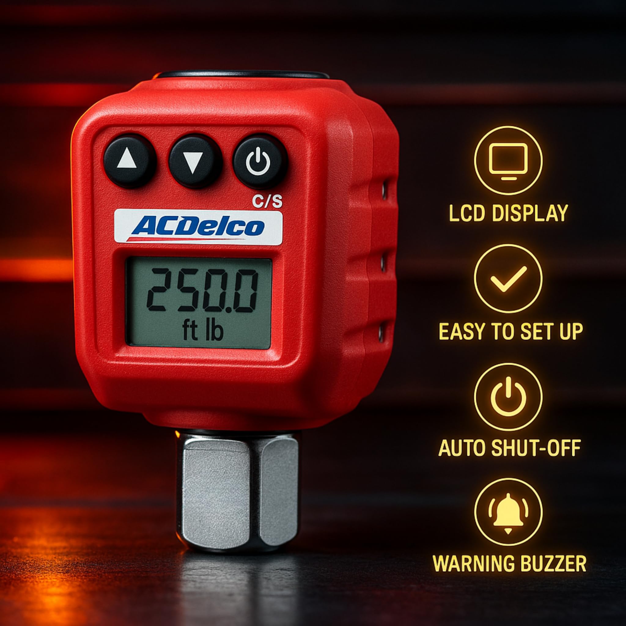 Amazon | ACDelco ARM602-4A 1/2インチ デジタルトルクアダプター (25